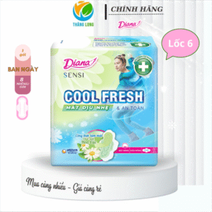 Băng Vệ Sinh Sensi cool Hoa cúc SMC 8 miếng