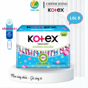 Băng Vệ Sinh Hàng Ngày KOTEX Kháng Khuẩn 8 Miếng