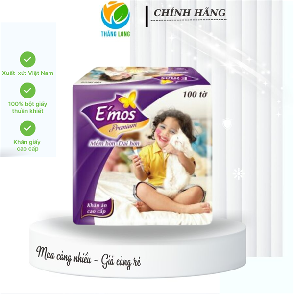 Giấy ĐN E'mos Prem 02 lớp 100 tờ (72g)