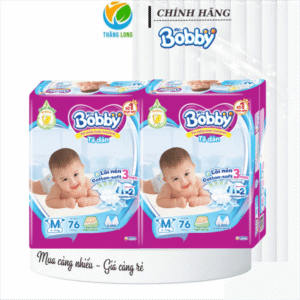Tã/Bỉm Dán Bobby SKT M76 2306
