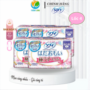 Băng Vệ Sinh Sofy SkinComfort UTW 26cm 17 Miếng