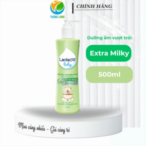 Tắm gội bé LACTACYD Baby Extra Milky 500ML