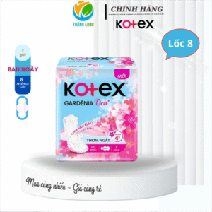 Băng Vệ Sinh KOTEX GARDENIA MỎNG CÁNH 23CM 8 MIẾNG