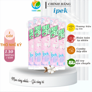 Bông Tẩy Trang Ipek 130 Free Miếng