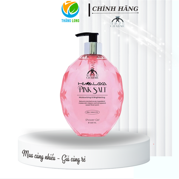 Sữa tắm muối hồng Himalaya Pink Salt 500ml