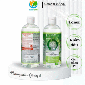 Toner kiềm dầu với khoáng chất megma 400ml