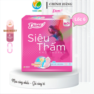 Băng Vệ Sinh Diana Mỏng Cánh 8 Miếng
