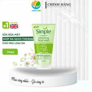 Gel Rửa mặt Simple 50 ml