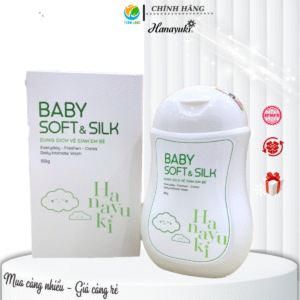 Dung dịch vệ sinh baby hanayuki 150g