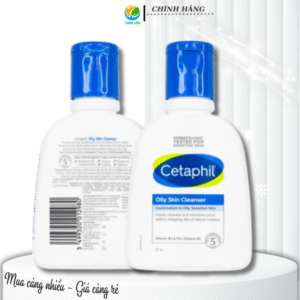 Sữa rửa mặt Cetaphil Oily Skin Cleanser Dịu Lành Cho Da Dầu 125ml